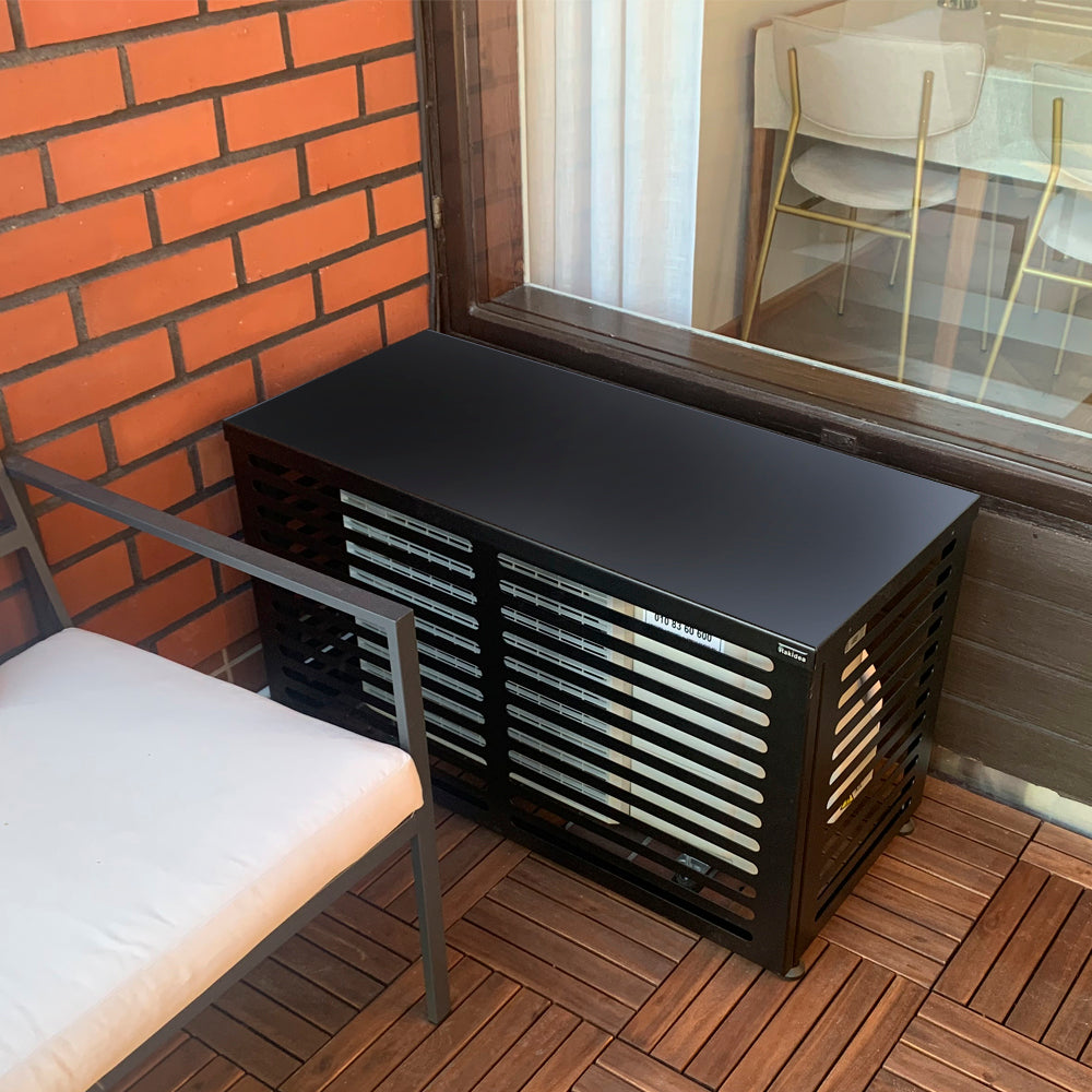 Mini – parvekkeelle pienen ulkoyksikön suojaksi 595 × 885 × 450 mm