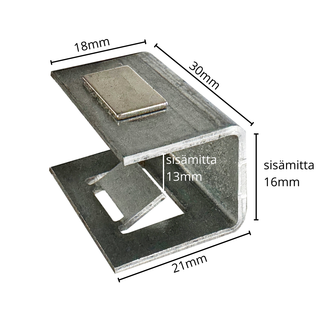 Tarkastusluukku PML 150x150 magneettikiinnityksellä
