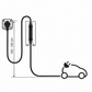 Legrand Green'Up 16 A pinta-asennettava latauspistorasia